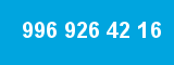 996 926 42 16